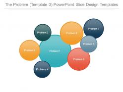 The problem template 3 powerpoint slide design templates