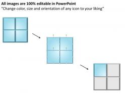 43522079 style hierarchy matrix 1 piece powerpoint template diagram graphic slide