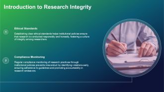 The Role Of Institutional Policies In Research Integrity PPT Presentation ACP Customizable Pre-designed