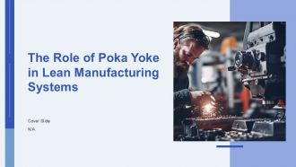 The Role Of Poka Yoke In Lean Manufacturing Systems PPT Demonstration AT
