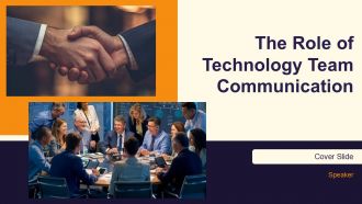 The Role Of Technology Team Communication PPT Designs AT