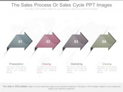 The Sales Process Or Sales Cycle Ppt Images