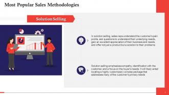 The Solution Selling A Sales Methodology Training Ppt