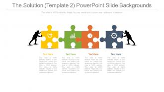 The solution template2 powerpoint slide backgrounds
