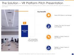 The Solution VR Platform Funding Ppt File Graphics Template