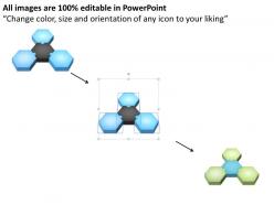 The strategic triangle powerpoint presentation slide template