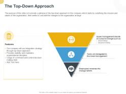 The top down approach ppt powerpoint presentation styles styles