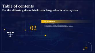 The Ultimate Guide To Blockchain Integration In IOT Ecosystem Powerpoint Presentation Slides IoT CD Images