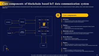 The Ultimate Guide To Blockchain Integration In IOT Ecosystem Powerpoint Presentation Slides IoT CD Designed