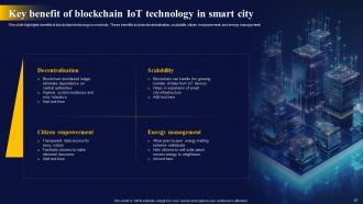 The Ultimate Guide To Blockchain Integration In IOT Ecosystem Powerpoint Presentation Slides IoT CD Graphical Template