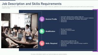 The ultimate human resources description and skills requirements