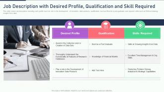The ultimate human resources desired profile qualification and skill required