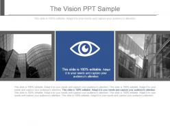 The vision ppt sample