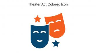 Theater Act Colored Icon In Powerpoint Pptx Png And Editable Eps Format