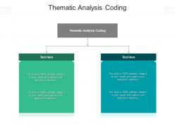 Thematic analysis coding ppt powerpoint presentation layouts demonstration cpb