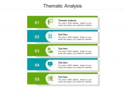 Thematic analysis ppt powerpoint presentation icon inspiration cpb
