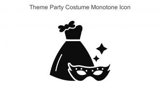 Theme Party Costume Monotone Icon In Powerpoint Pptx Png And Editable Eps Format