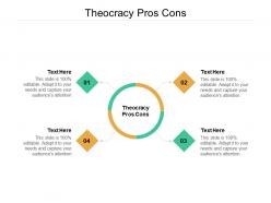 Theocracy pros cons ppt powerpoint presentation icon structure cpb