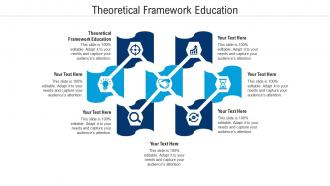 Theoretical framework education ppt powerpoint presentation styles cpb