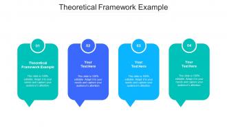 Theoretical framework example ppt powerpoint presentation visual aids cpb