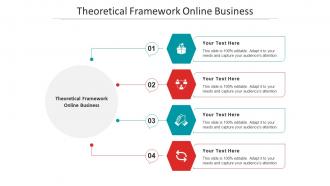 Theoretical framework online business ppt powerpoint presentation infographic template example cpb
