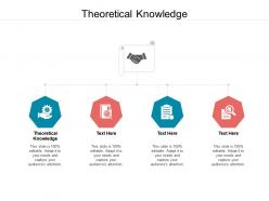 Theoretical knowledge ppt powerpoint presentation pictures diagrams cpb