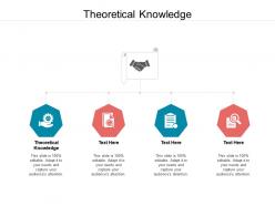 Theoretical knowledge ppt powerpoint presentation show file formats cpb