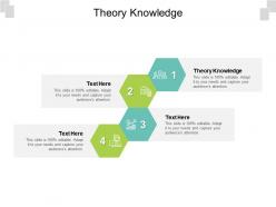 Theory knowledge ppt powerpoint presentation outline slide cpb