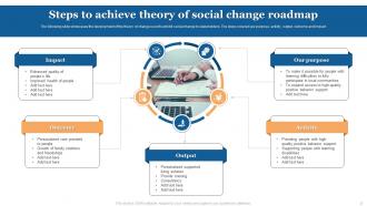 Theory Of Change Powerpoint PPT Template Bundles Colorful Image