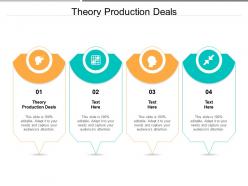 Theory production deals ppt powerpoint presentation inspiration icon cpb