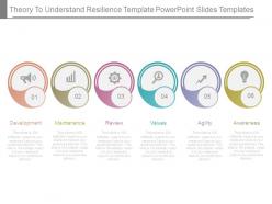 Theory to understand resilience template powerpoint slides templates