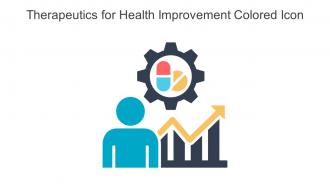 Therapeutics For Health Improvement Colored Icon In Powerpoint Pptx Png And Editable Eps Format