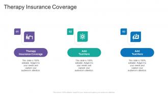 Therapy Insurance Coverage In Powerpoint And Google Slides Cpb