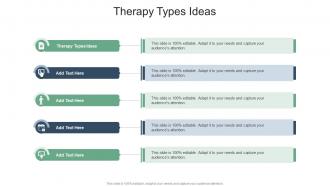 Therapy Types Ideas In Powerpoint And Google Slides Cpb