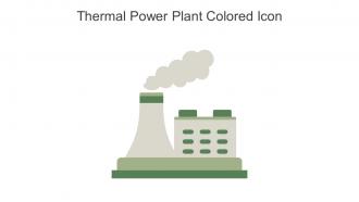 Thermal Power Plant Colored Icon In Powerpoint Pptx Png And Editable Eps Format