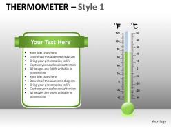Thermometer 1 powerpoint presentation slides db