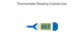 Thermometer Reading Colored Icon In Powerpoint Pptx Png And Editable Eps Format