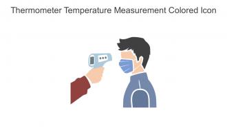 Thermometer Temperature Measurement Colored Icon In Powerpoint Pptx Png And Editable Eps Format