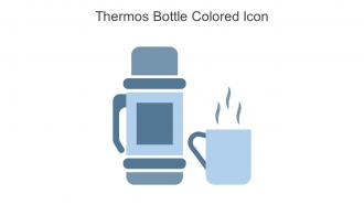 Thermos Bottle Colored Icon In Powerpoint Pptx Png And Editable Eps Format