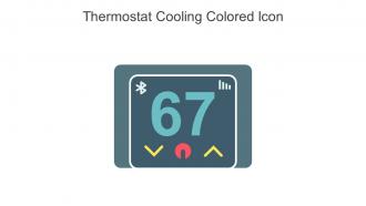 Thermostat Cooling Colored Icon In Powerpoint Pptx Png And Editable Eps Format