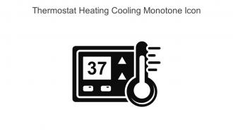 Thermostat Heating Cooling Monotone Icon In Powerpoint Pptx Png And Editable Eps Format