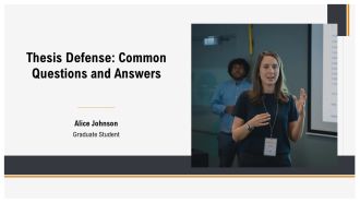 Thesis Defense Common Questions And Answers PPT PowerPoint AT