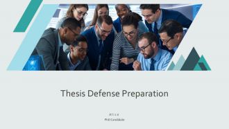Thesis Defense Preparation PPT Template AT