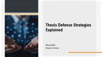 Thesis Defense Strategies Explained PPT PowerPoint AT Thesis Defense Strategies Explained PPT PowerPoint AT