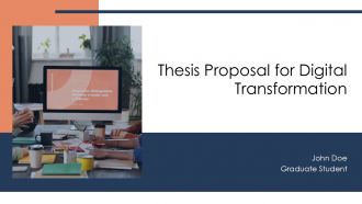 Thesis Proposal For Digital Transformation PPT Demonstration AT