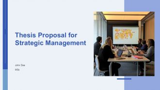 Thesis Proposal For Strategic Management PPT Sample AT