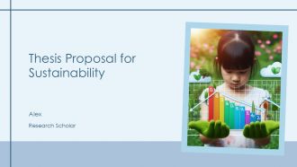 Thesis Proposal For Sustainability PPT Mockup AT