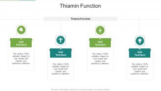 Thiamin Function In Powerpoint And Google Slides Cpb