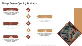 Things Before Opening Business In Powerpoint And Google Slides Cpb