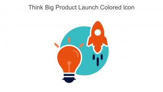 Think Big Product Launch Colored Icon In Powerpoint Pptx Png And Editable Eps Format